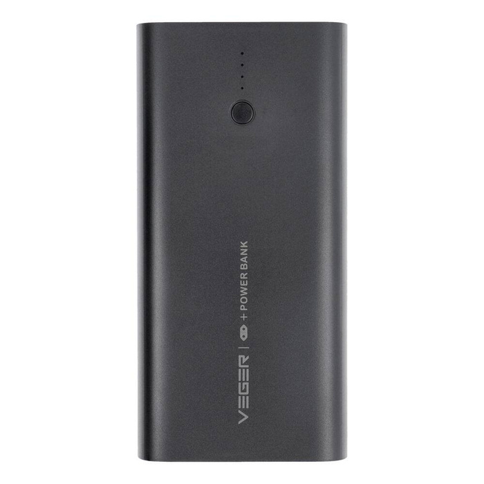 VEGER powerbank 10000 mAh PD QC3.0 20W ACE100 (W1146) czarny.