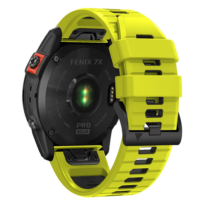 Pasek Tech-protect Iconband Pro Garmin Fenix 3 / 5x / 3hr / 5x Plus / 6x / 6x Pro / 7x Lime/black