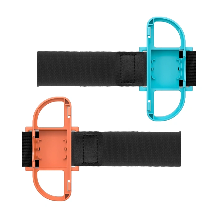 Pakiet akcesoriów rodzinnych 23 w 1 do konsoli Nintendo Switch 2 - zestaw pomarańczowy i niebieski