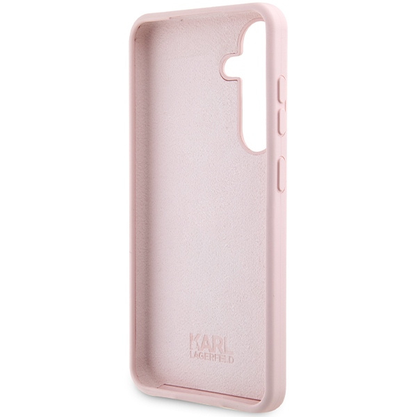 Etui Karl Lagerfeld KLHCS24MSNCHBCP S24+ S926 hardcase różowy/pink Silicone Choupette Case