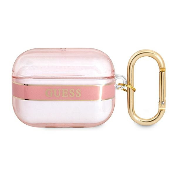 Etui GUESS Apple AirPods Pro Cover Strap Collection Różowy Case