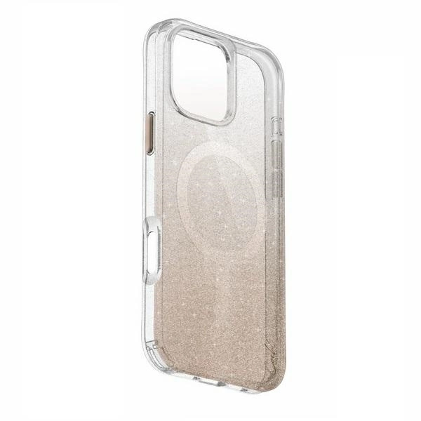 UNIQ etui Coehl Lumino iPhone 16 Pro 6.3" Magnetic Charging różowo złoty/rose gold