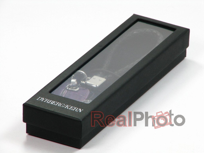 Eleganca Piękna Przywieszka Do Telefonu Fioletowa Ze Skóry Dyberg-Kern 