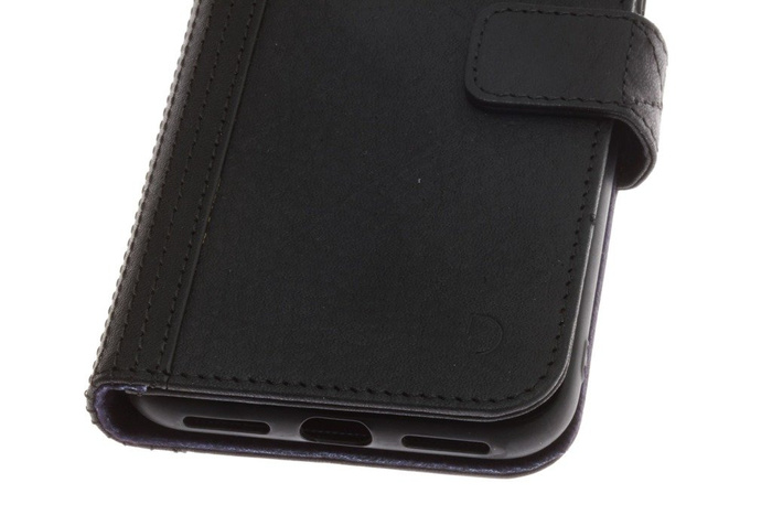 Etui Decoded iPhone X XS z Klapką Wallet Case Czarne Black