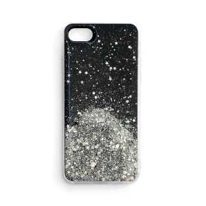 Wozinsky Star Glitter błyszczące etui pokrowiec z brokatem Samsung Galaxy M51 czarny