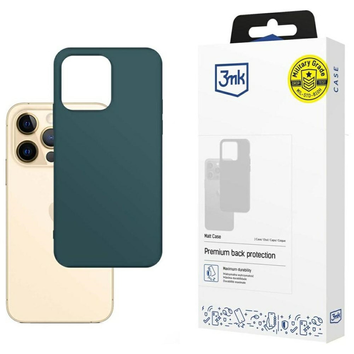 3MK Matt Case iPhone 13 Pro 6,1"jasnozielony/lovage