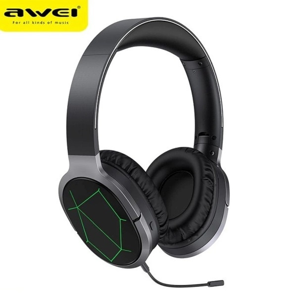 Słuchawki AWEI Bluetooth A799BL Nauszne Gamingowe Z Mikrofonem Czarny