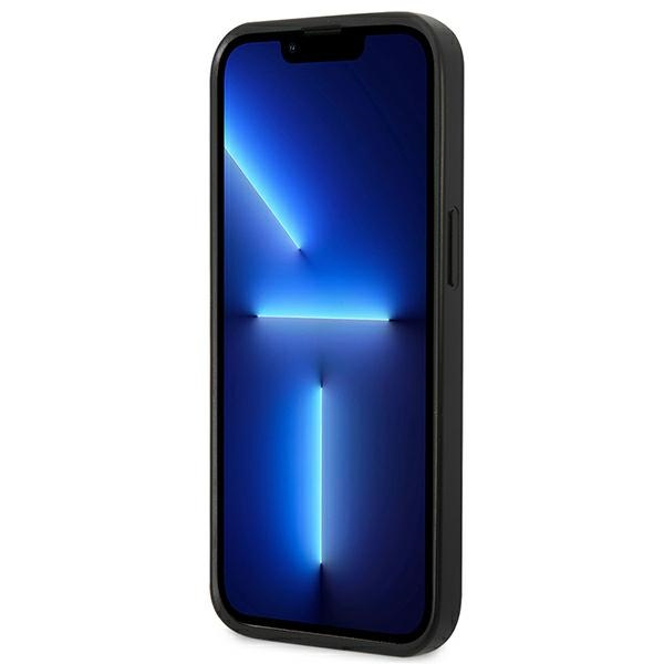 Etui US Polo USHCP14LPFAV iPhone 14 Pro 6,1" granatowy/navy blue Leather Stitch