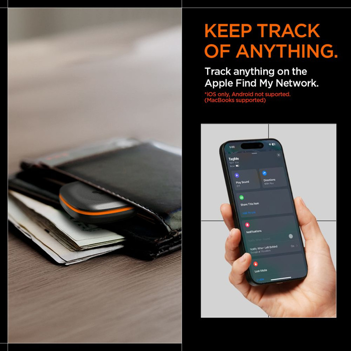 LOKALIZATOR SPIGEN TAGME BLUETOOTH TRACKER BLACK