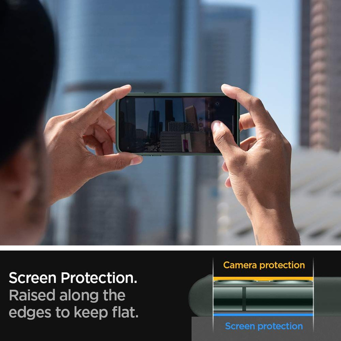 Etui SPIGEN Ultra Hybrid Apple Iphone 11 Pro Midnight Green Zielone Case