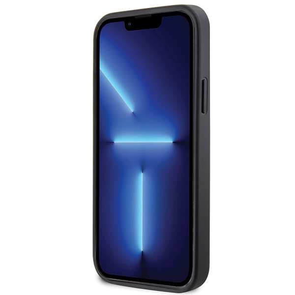 Etui Guess GUHCP12MP4TDSCPK iPhone 12 / 12 Pro 6.1" czarny/black hardcase Crossbody 4G Metal Logo Case