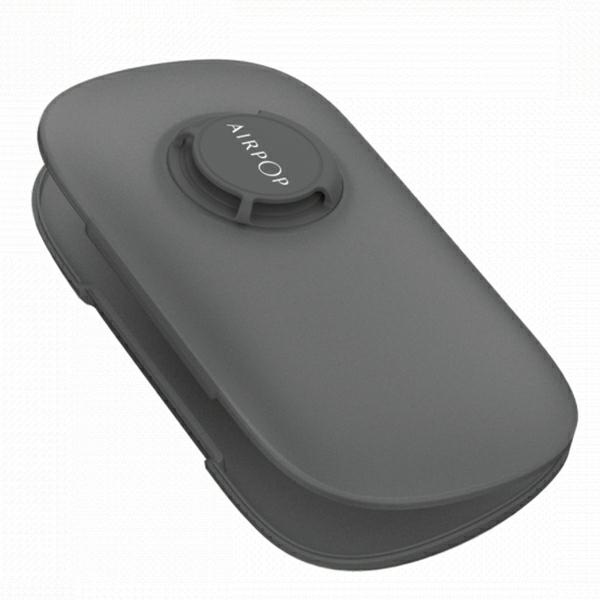 Etui na maseczkę ochronną AirPOP GEN 2 czarny/black