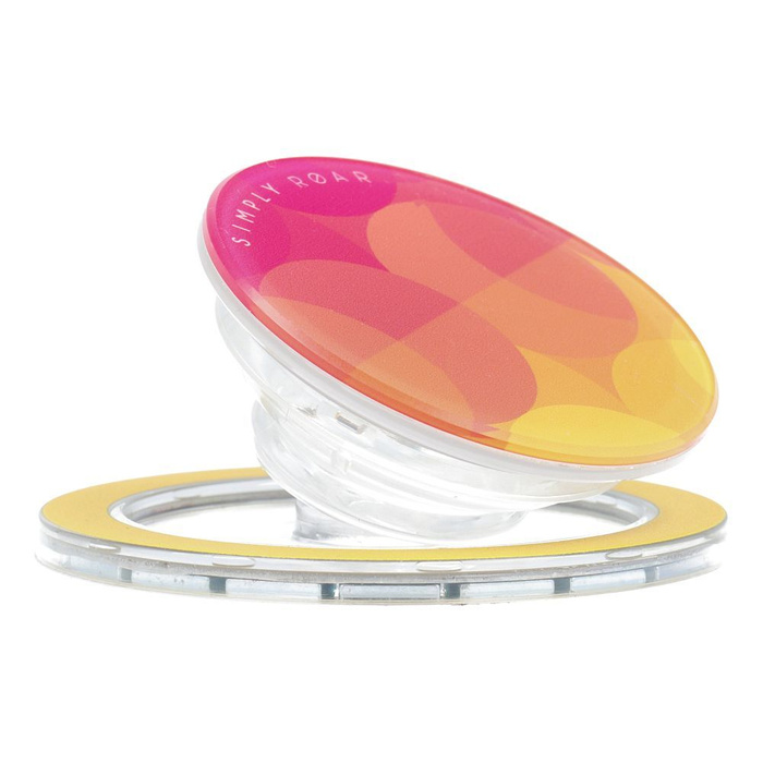 Roar Acrylic Pop Tok kompatybilny z MagSafe - Pomarańczowy/Różowy