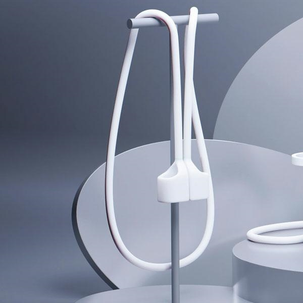 Etui 3MK Silicon Case AirPods Pro + karabińczyk