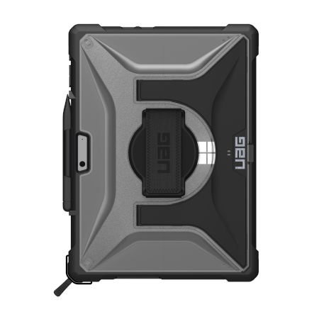 Etui UAG Plasma-  obudowa ochronna z wbudowaną podstawką oraz paskiem na dłoń i ramię do Surface Pro 9 (ice) Case