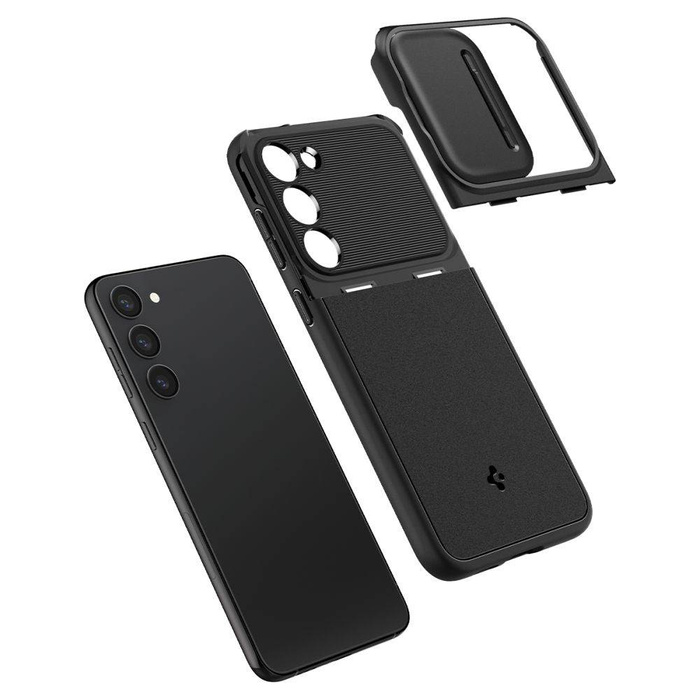 Etui Spigen Optik Armor Galaxy S23 Plus Black Case