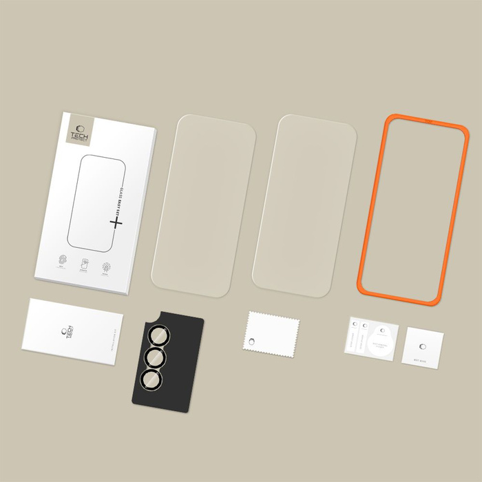 SZKŁO HARTOWANE TECH-PROTECT EASY SET+ 3-PACK GALAXY A57 5G CLEAR