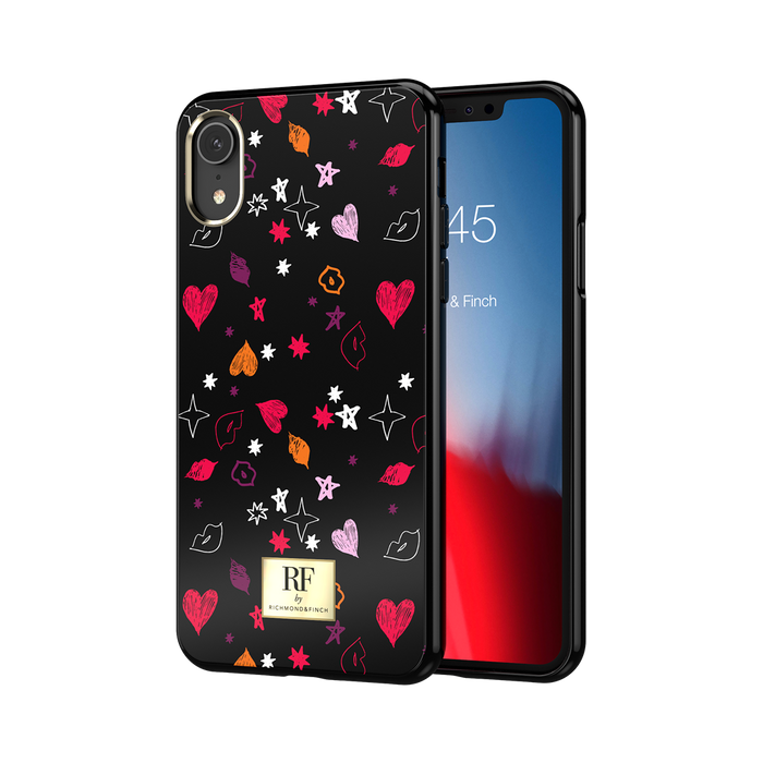 ETUI Richmond & Finch Heart And Kisses for iPhone XR