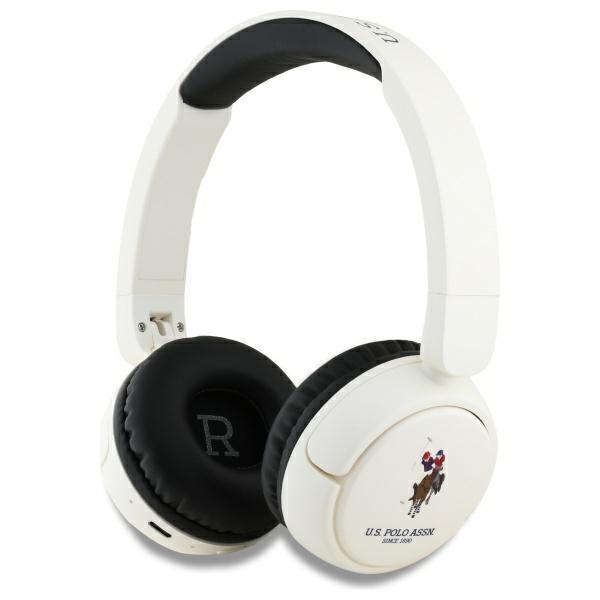 US Polo słuchawki nauszne Bluetooth       USHPV6PUNH biały/white DH Color Logo