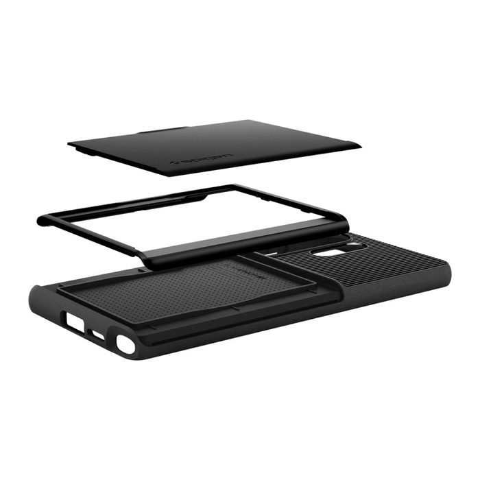 ETUI SPIGEN SLIM ARMOR CS SAMSUNG GALAXY S25 ULTRA BLACK