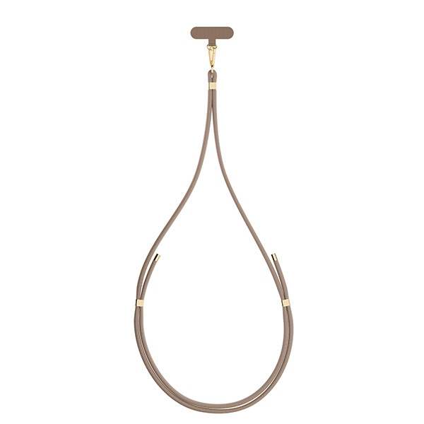 3MK EasyClip Elite Taupe (gold) Smycz do telefonu