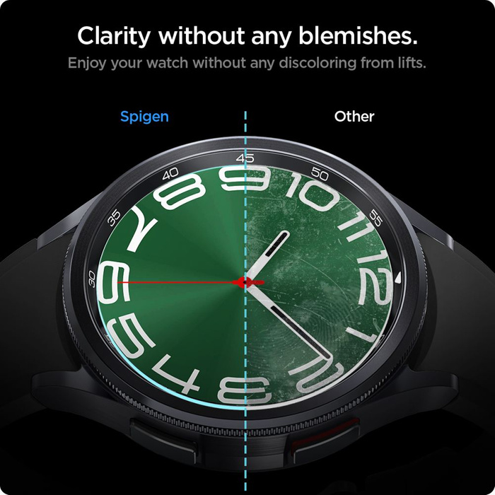 Szkło Hartowane Spigen Glas.tr ”ez-fit” 2-pack Galaxy Watch 6 Classic (47 mm) Clear