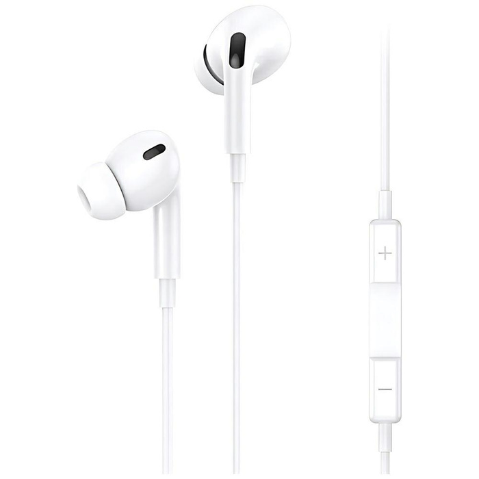 Słuchawki Stereo USAMS Jack 3,5mm Biały
