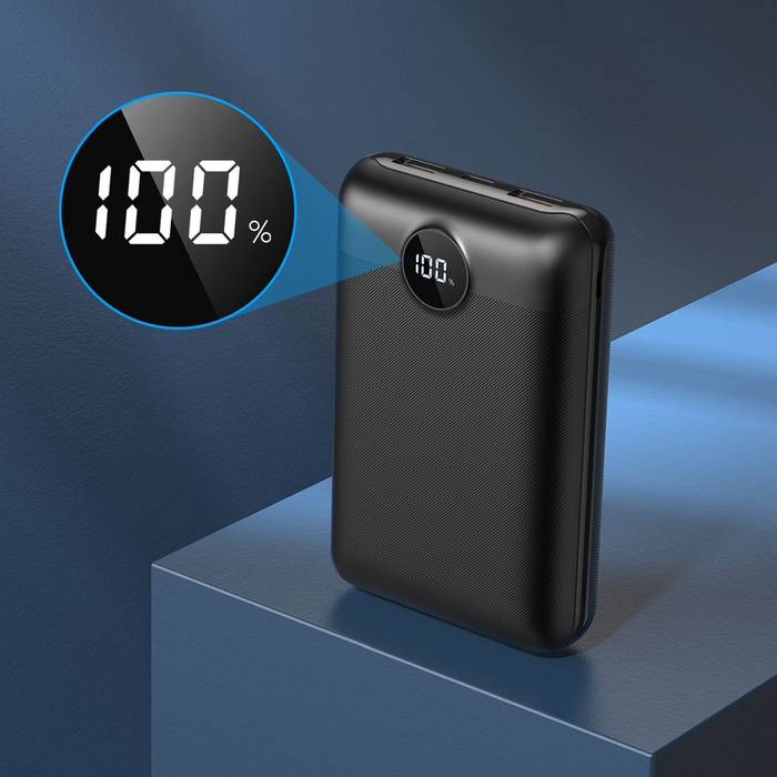 Powerbank Veger S20 (W2053) PD QC3.0 2A 22,5W 20000 mAh czarny