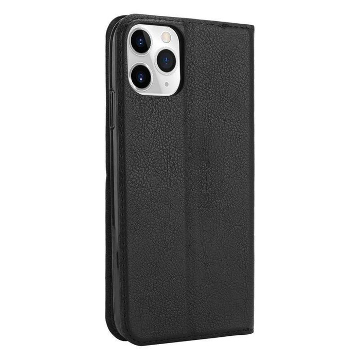 Etui Crong Folio Case iPhone 11 Pro z klapką na magnes czarny