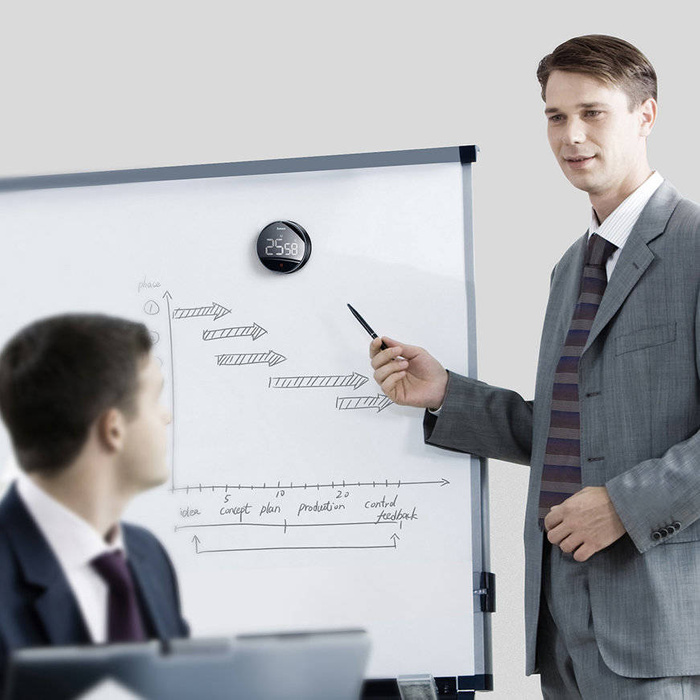 [PO ZWROCIE] Baseus Heyo Pro obrotowy minutnik czasomierz elektroniczny timer szary (FMDS000013)