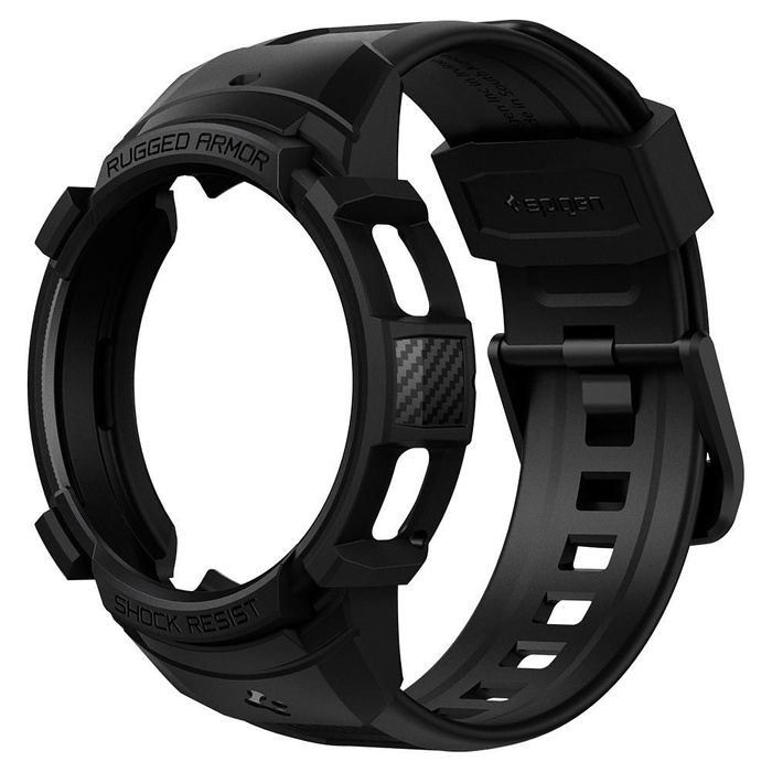 SPIGEN Galaxy Watch 4 Classic 46 MM Rugged Armor ”pro” Matte Black Pasek 