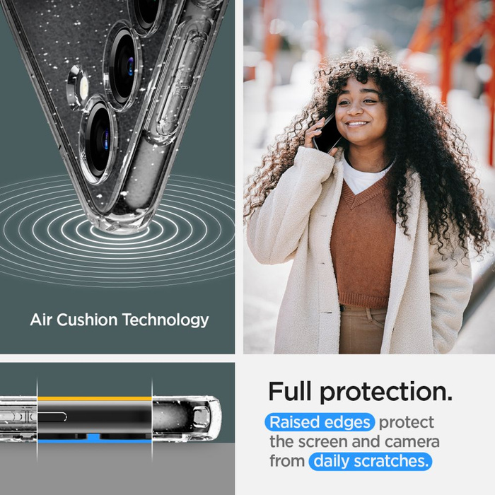 Etui Spigen Liquid Crystal Galaxy S23 Glitter Crystal Case