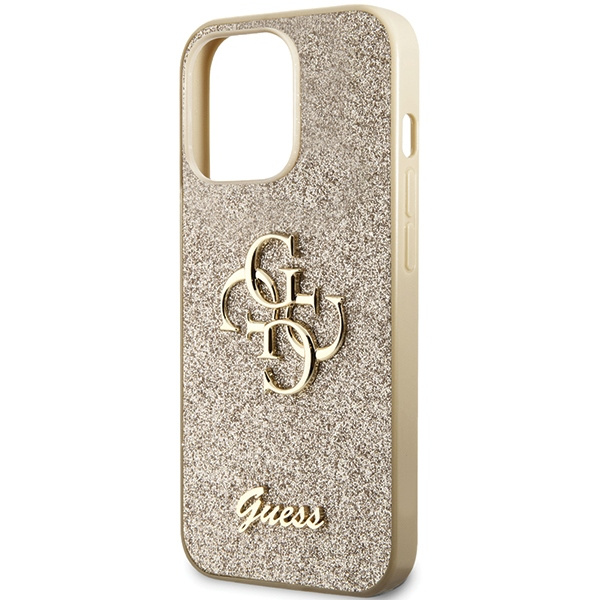 Etui Oryginalne Etui GUESS Hardcase GUHCP13XHG4SGD do iPhone 13 Pro Max (Fixed Glitter Big 4G / złoty) Case