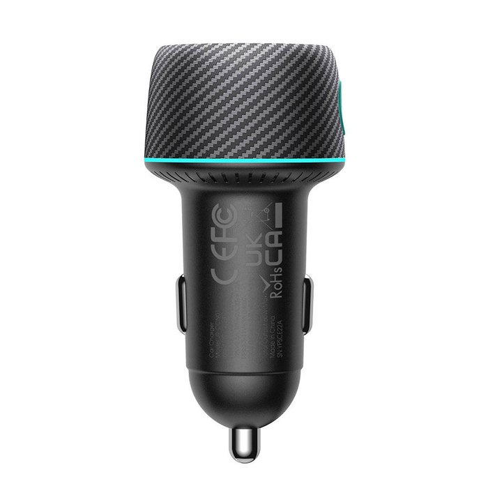 Ładowarka samochodowa 60W USB-C USB-A Joyroom JR-CCN01 | czarna
