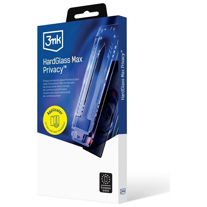 Szkło hartowane 3MK HardGlass Max        Privacy z aplikatorem do Google Pixel 10/ 10 Pro