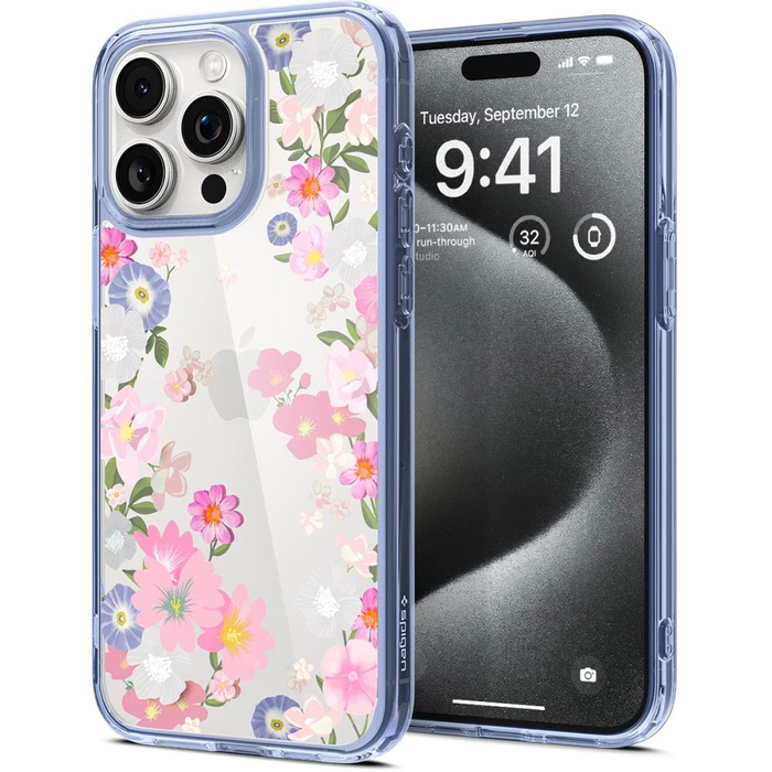 Etui Spigen Ultra Hybrid iPhone 15 Pro Blossom