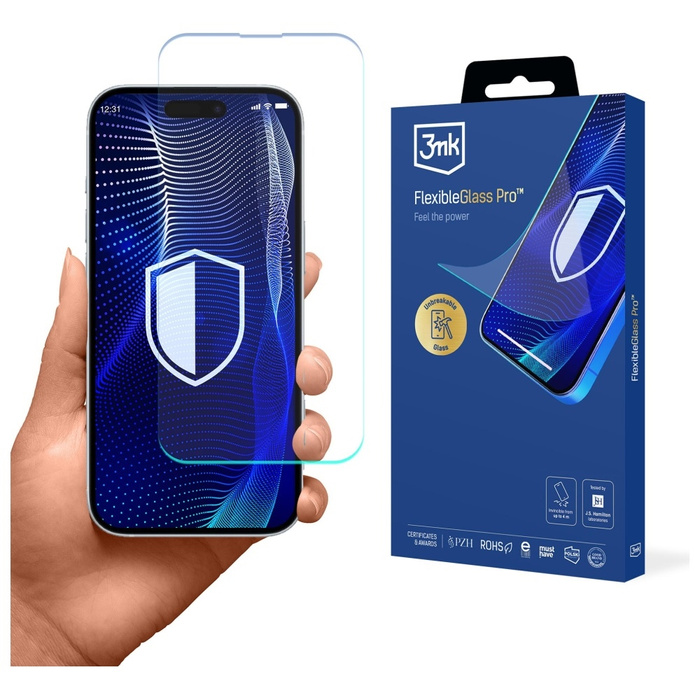Szkło hybrydowe 3MK iPhone 17 Air FlexibleGlass Pro 