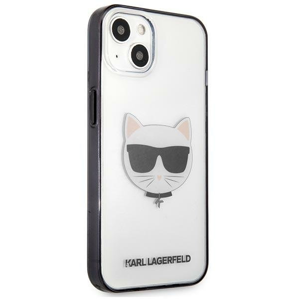 Etui KARL LAGERFELD Apple iPhone 13 Mini Ikonik Choupette Bezbarwny Case