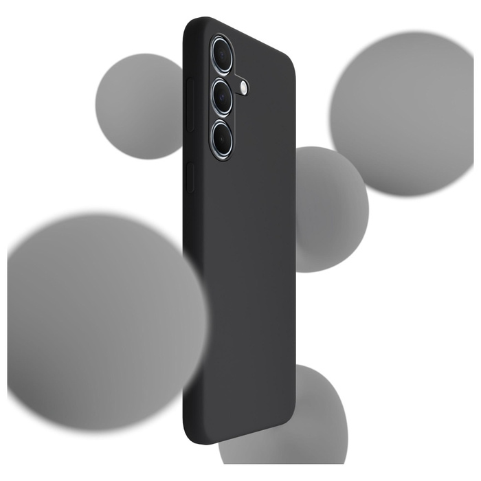 Etui 3MK Silicone Case do Samsung Galaxy A55 5G czarny