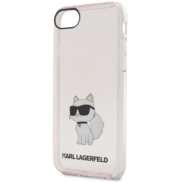Etui Karl Lagerfeld KLHCI8HNCHTCP iPhone 7/8/ SE 2020 / SE 2022 różowy/pink hardcase Ikonik Choupette Case