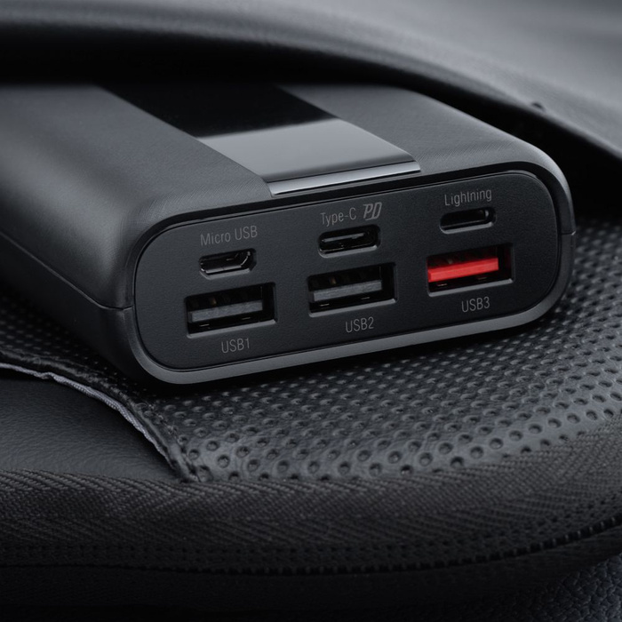 Powerbank Forcell F-Energy Energo P20K2 QC3.0 PD 3A 22,5W 20000 mAh czarny 0INT