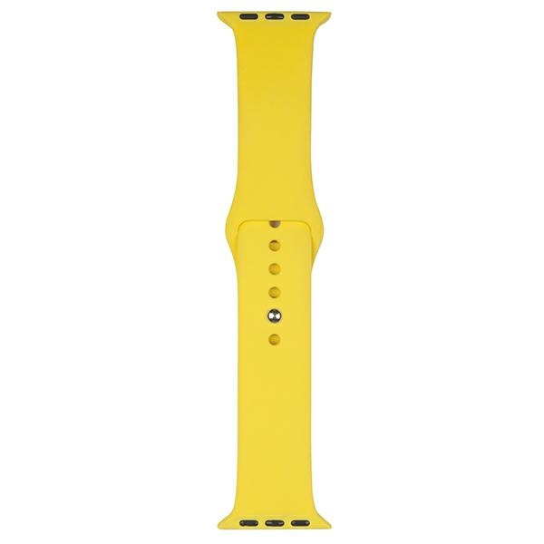 Beline pasek Apple Watch Silicone38/40/41mm żółty /yellow