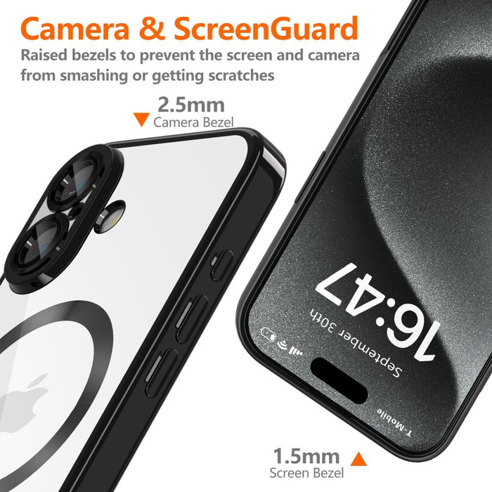 TECH-PROTECT MAGFLEX MAGSAFE IPHONE 16E SHINY BLACK