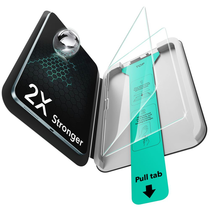 SZKŁO HARTOWANE ESR ULTRAFIT TEMPERED GLASS 2-PACK IPAD PRO 11” 5 / 6 / 2024-2025 CLEAR