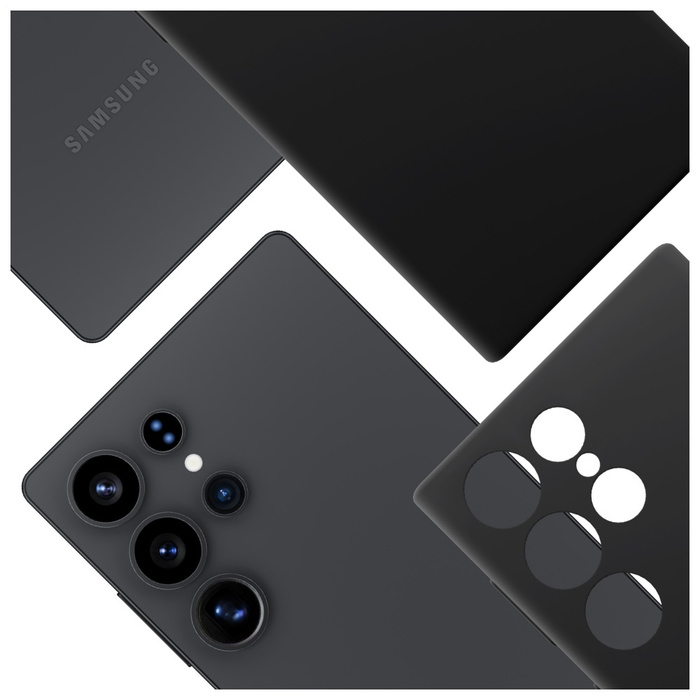 Etui 3MK Hardy MagSilicone do Samsung    Galaxy S23 Ultra czarny