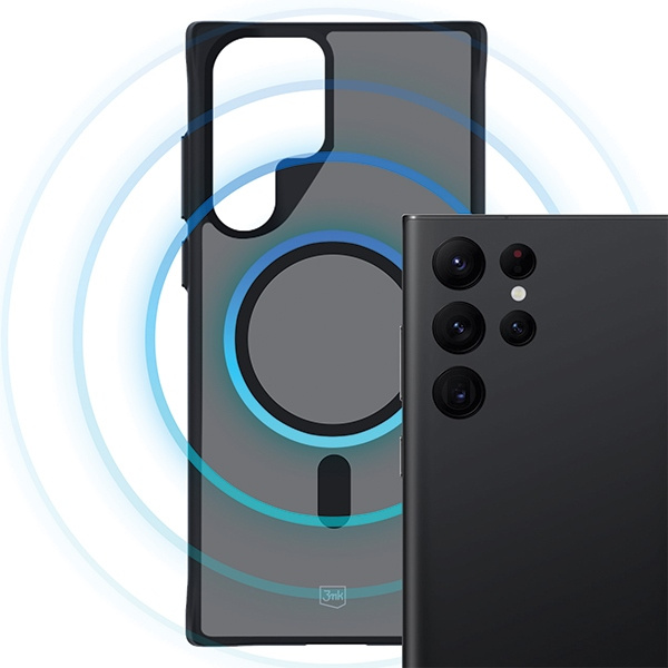 3MK Smoke MagCase Samsung S22 Ultra 5G