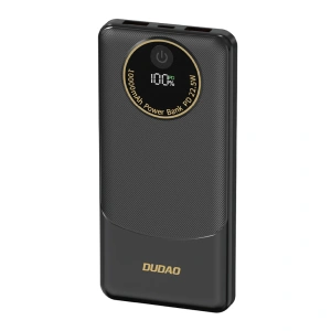 Powerbank Dudao K12 10000mAh PD22.5W USB-A, USB-C - czarny