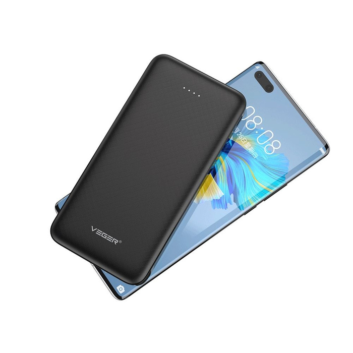 VEGER powerbank 10000 mAh 2A A10 (W1065) czarny
