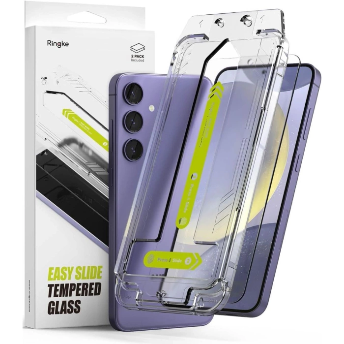 Szkło Hartowane Ringke Easy Slide 2-pack Galaxy S24 Clear