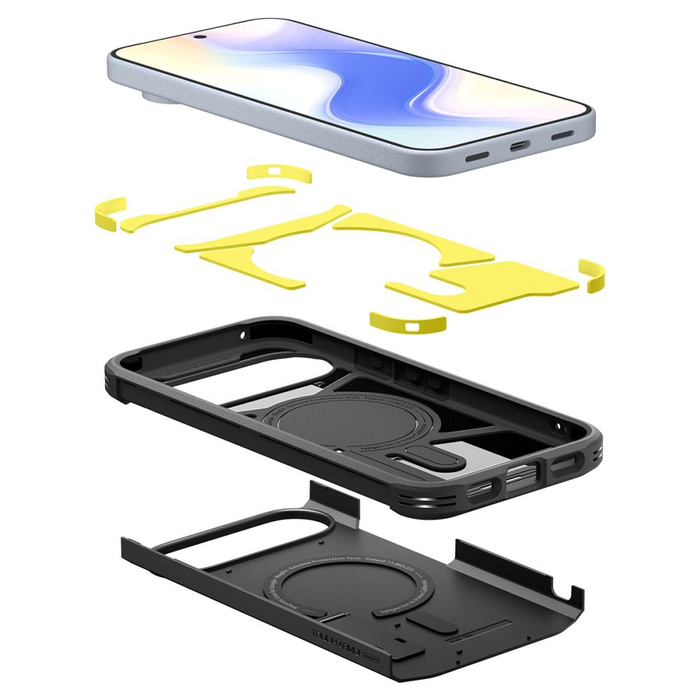 ETUI SPIGEN GOOGLE PIXEL 10 / 10 PRO TOUGH ARMOR MAG MAGSAFE BLACK